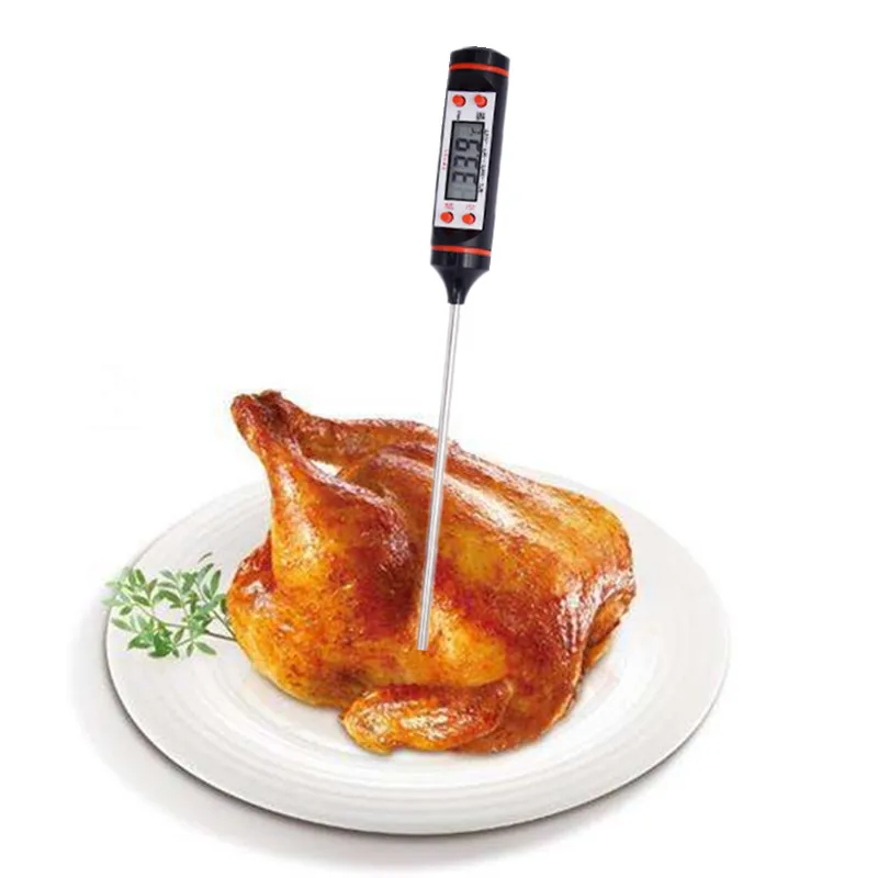 Digital Thermometer BBQ Meat Kitchen Cooking Food Thermometer Cooking Stainless Steel Bath Water Milk Thermometer
Digital Thermometer BBQ Meat Kitchen Cooking Food Thermometer Cooking Stainless Steel Bath Water Milk Thermometer