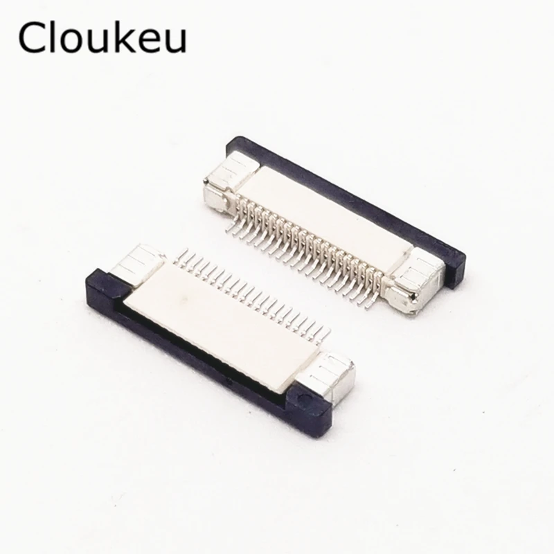 10 шт. FPC FFC разъем кабеля 0,5 мм 20-контактный выдвижной тип нижний контакт 
10 шт. FPC FFC разъем кабеля 0,5 мм 20-контактный выдвижной тип нижний контакт