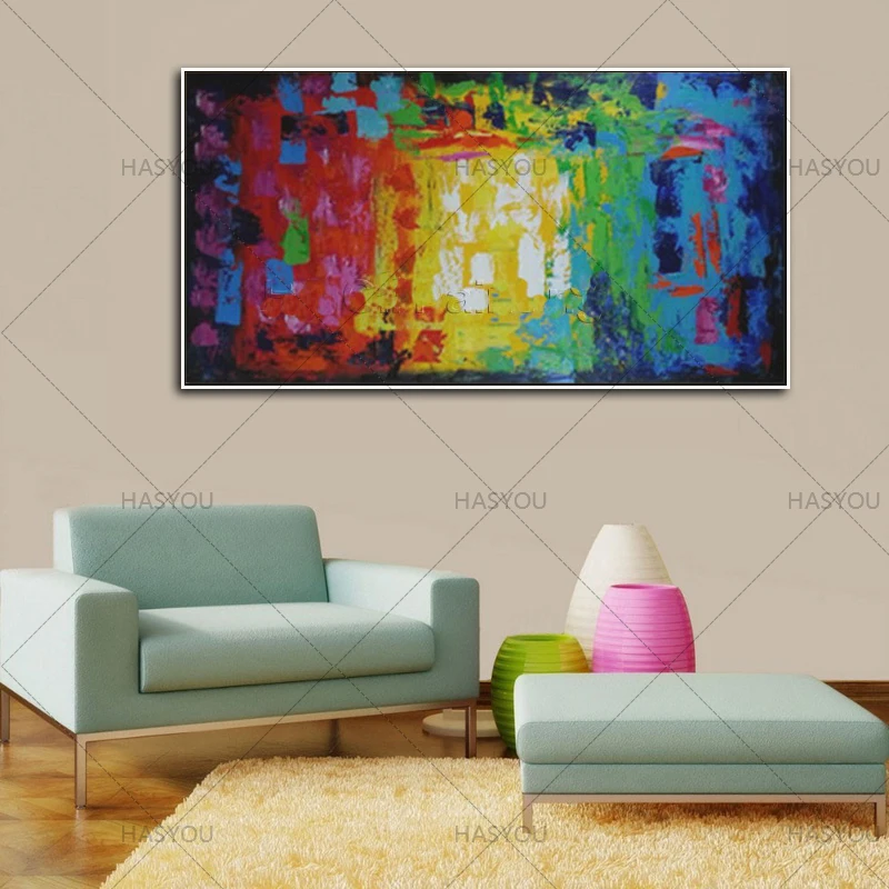 Large Hand Painted Abstract Canvas Oil Painting on Cnavas Contemporary Wall Art Modern picture Artwork Home Decor best gift
Large Hand Painted Abstract Canvas Oil Painting on Cnavas Contemporary Wall Art Modern picture Artwork Home Decor best gift