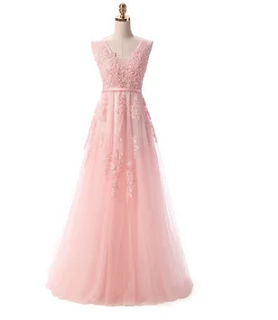 Vestido De Festa V Neck Sleeveless Lace Appliques Beaded Navy Blue and redcheap Bridesmaid Dresses Women Formal Party Gowns
Vestido De Festa V Neck Sleeveless Lace Appliques Beaded Navy Blue and redcheap Bridesmaid Dresses Women Formal Party Gowns