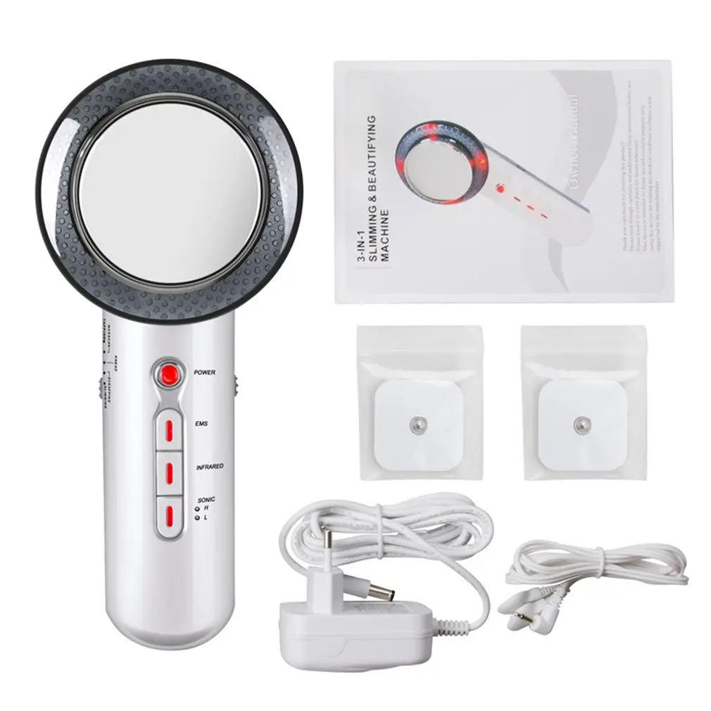 Ultrasound Cavitation Body Slimming Massager Weight Loss Anti-Cellulite Fat Burner Galvanic Infrared Ultrasonic Therapy Tools
Ultrasound Cavitation Body Slimming Massager Weight Loss Anti-Cellulite Fat Burner Galvanic Infrared Ultrasonic Therapy Tools