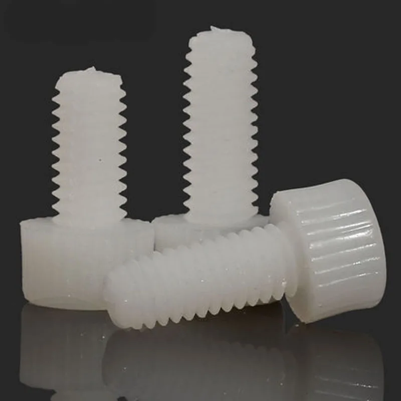 5pcs M8 Nylon hexagon socket screw Cup screws Cylinder head bolt Plastic bolt 8mm-60mm Length
5pcs M8 Nylon hexagon socket screw Cup screws Cylinder head bolt Plastic bolt 8mm-60mm Length