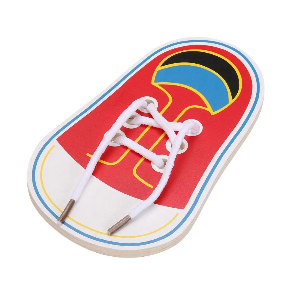 Kids Montessori Educational Toys Children Wooden Toys Toddler Lacing Shoes Early Education Montessori Teaching Aids
Kids Montessori Educational Toys Children Wooden Toys Toddler Lacing Shoes Early Education Montessori Teaching Aids