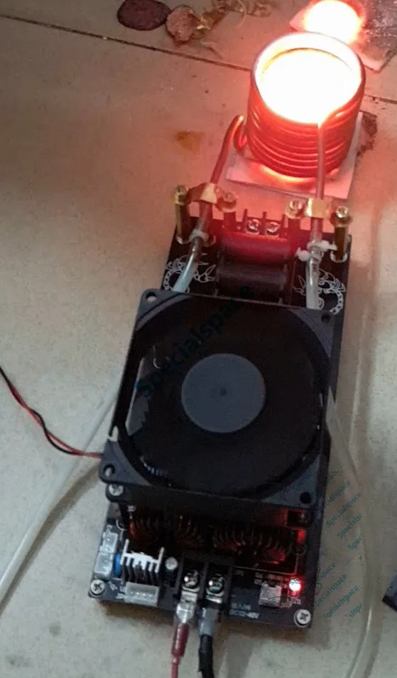 Индукционный нагрев 1KW ZVS готовая высокочастотная нагревательная машина с
