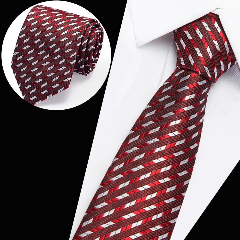 Мужской классический галстук Классические вечерние галстуки из полиэстера в