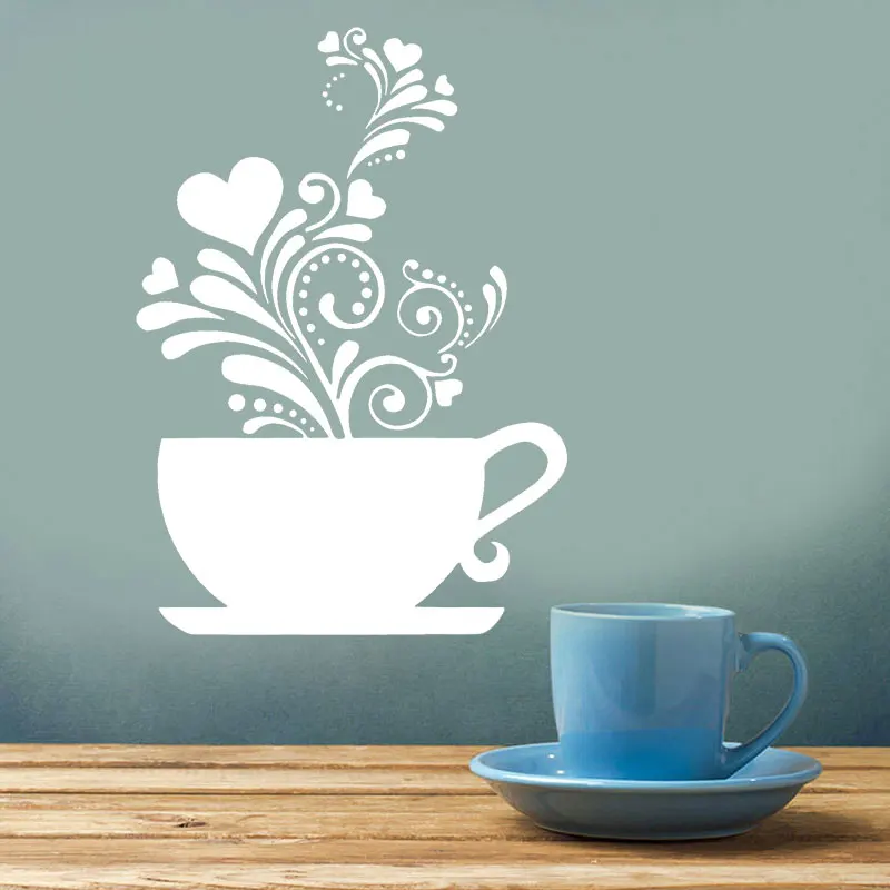 Art Tea Cup Breakfast Dinner Cookie Cake Coffee Kitchen Wall Sticker Vinyl Home Decor Decal Mural Self-adhesive Wallpaper 3302
Art Tea Cup Breakfast Dinner Cookie Cake Coffee Kitchen Wall Sticker Vinyl Home Decor Decal Mural Self-adhesive Wallpaper 3302
