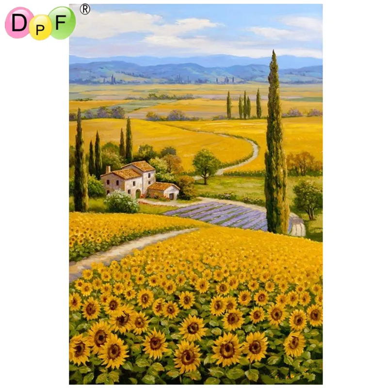 5d Diamond painting cross stitch Floral square full diamond embroidery 3d Home Decor Sunflower farm diamond mosaic painting
5d Diamond painting cross stitch Floral square full diamond embroidery 3d Home Decor Sunflower farm diamond mosaic painting