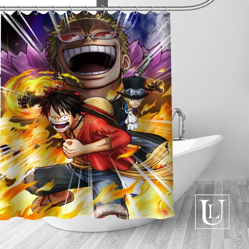 One Piece 02 Anime Shower Curtains Custom Design Creative Shower Curtain Bathroom Waterproof Polyester Fabric
One Piece 02 Anime Shower Curtains Custom Design Creative Shower Curtain Bathroom Waterproof Polyester Fabric