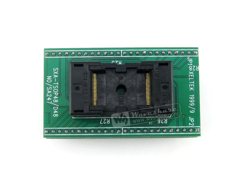 OTS-48-0.5 Yamaichi TSOP48 TO DIP48 (B) IC Test Socket Programming Adapter 0.5mm Pitch
OTS-48-0.5 Yamaichi TSOP48 TO DIP48 (B) IC Test Socket Programming Adapter 0.5mm Pitch