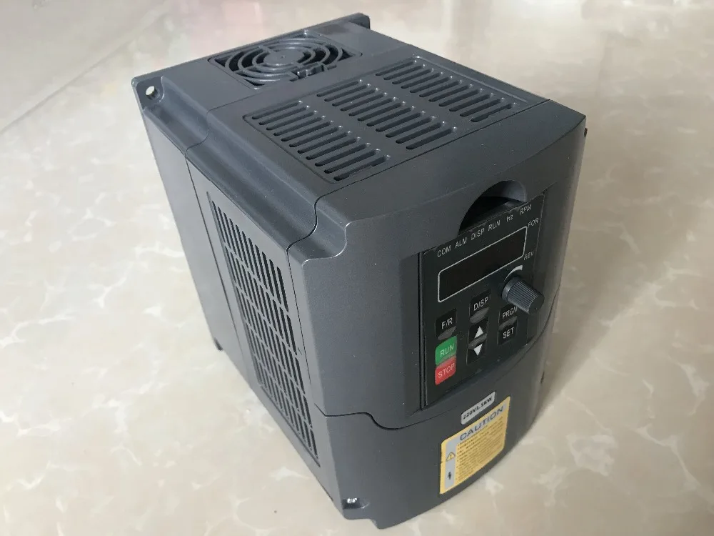 CNC Spindle motor speed control 220v 3kw VFD Variable Frequency Drive VFD 1HP or 3HP Input 3HP frequency inverter for motor
CNC Spindle motor speed control 220v 3kw VFD Variable Frequency Drive VFD 1HP or 3HP Input 3HP frequency inverter for motor