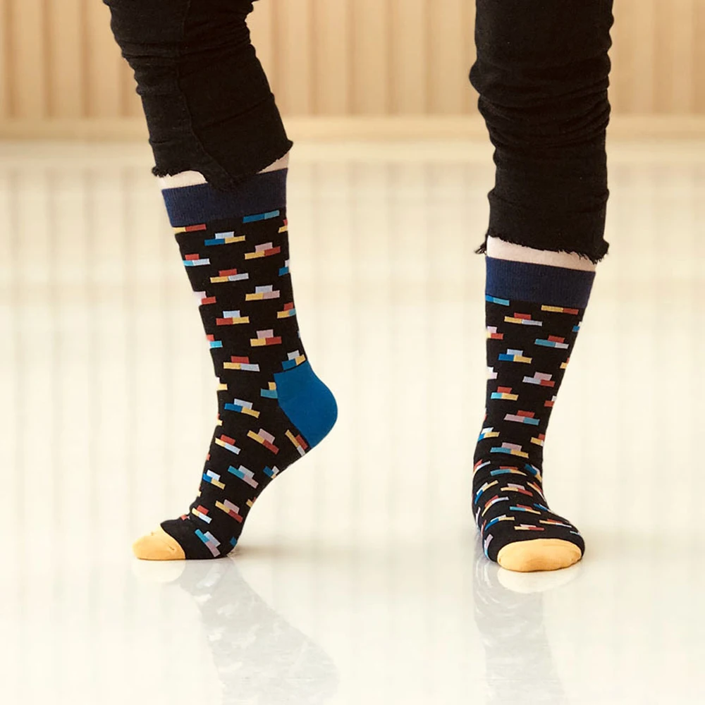 MEI LEI YA 20 Pairs/Bag Summer Harajuku Style Men's Socks Personality Middle Tube Socks Large Size Stripe fight color Men's Sock
MEI LEI YA 20 Pairs/Bag Summer Harajuku Style Men's Socks Personality Middle Tube Socks Large Size Stripe fight color Men's Sock