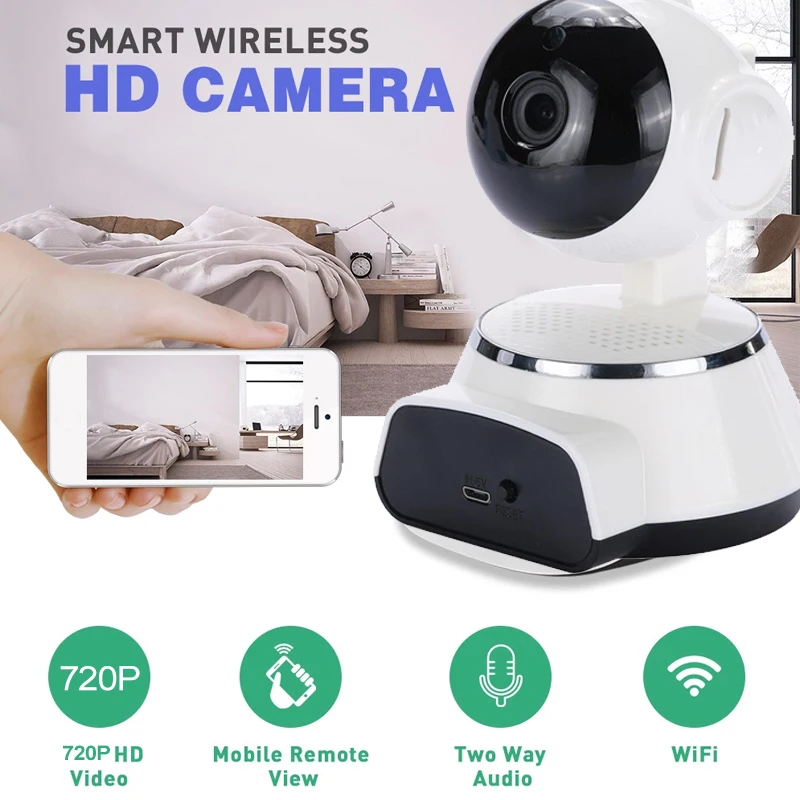 Giantree 1.0MP Беспроводной WI FI Камера IP радионяня Hom безопасности инфракрасного