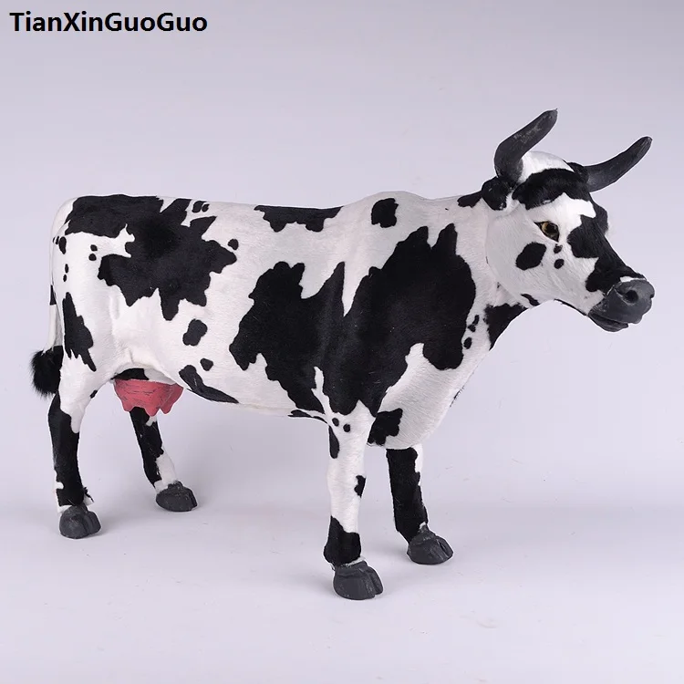 Имитация коровы большой 52x3 0 см Твердые игрушечные модели полиэтилен и