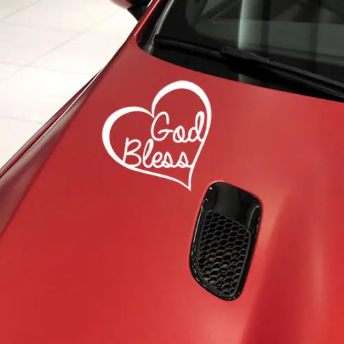 Religious God Bless Pray Heart Car Sticker Waterproof Sticker For Car Window Decoration Vinyl Art Car Mural Y-487
Religious God Bless Pray Heart Car Sticker Waterproof Sticker For Car Window Decoration Vinyl Art Car Mural Y-487