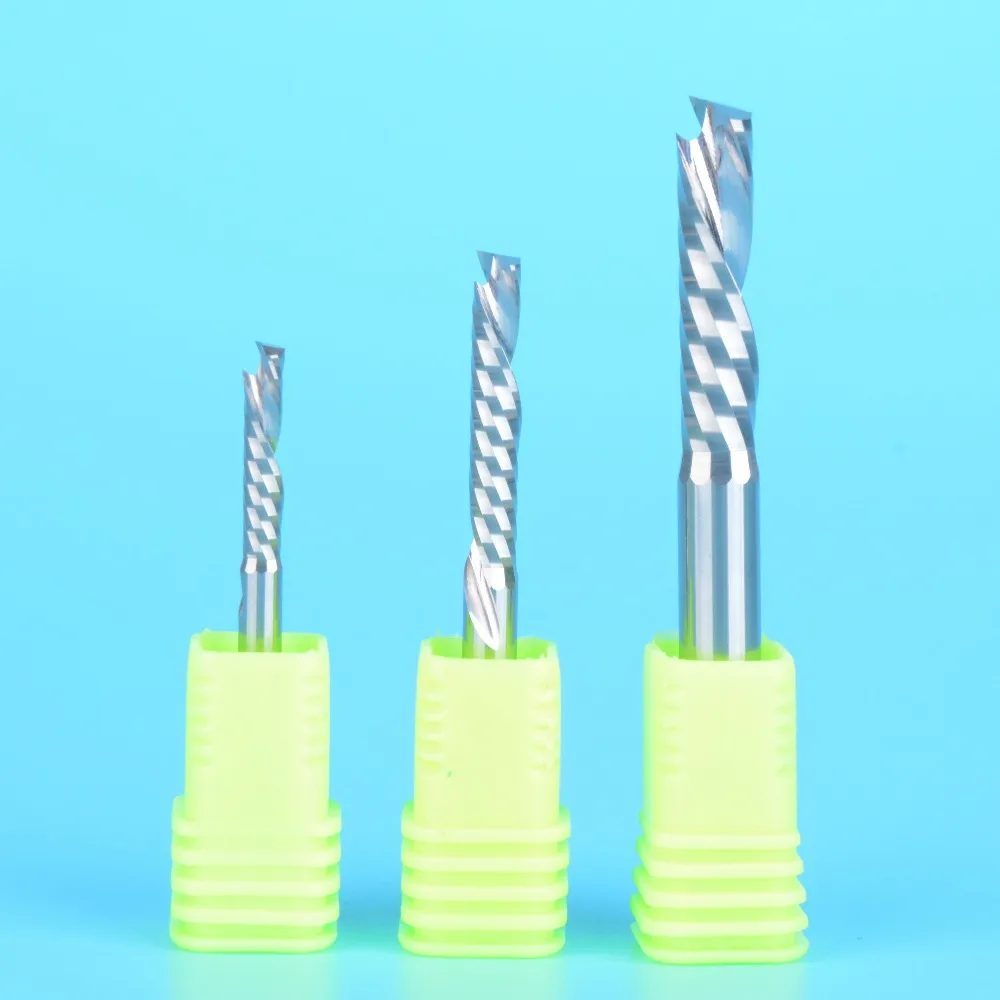 5Pcs 3.175/4/6/8mm AAA UP &DOWN Cut single Flute Spiral Carbide Mill Tool Cutters for Compression Wood End Mill Cutter Bits
5Pcs 3.175/4/6/8mm AAA UP &DOWN Cut single Flute Spiral Carbide Mill Tool Cutters for Compression Wood End Mill Cutter Bits