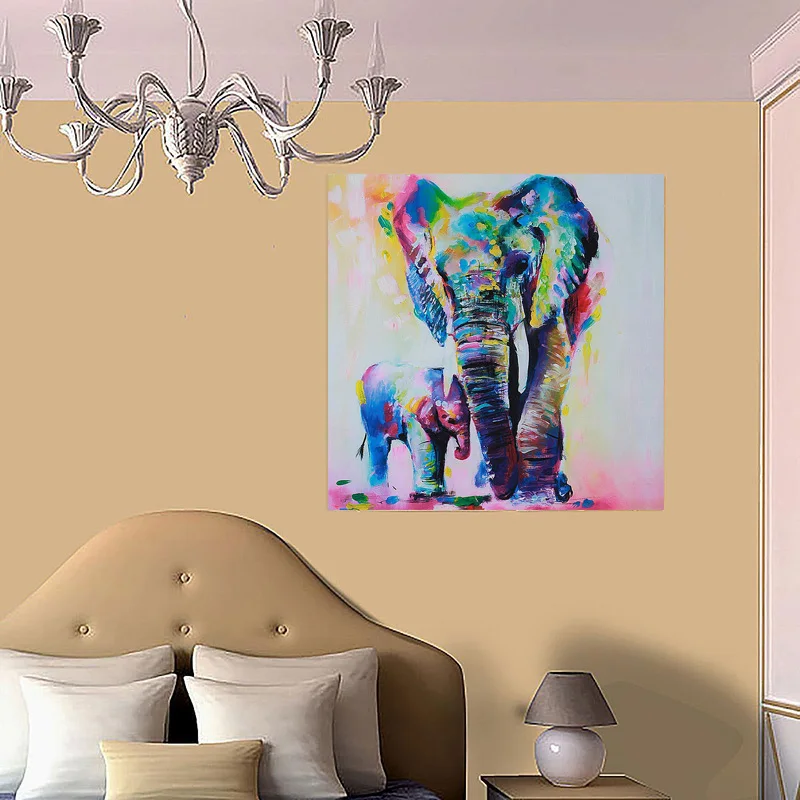 1pcs Abstract Elephant Wall Art Canvas Printing For Home Decoration Living Room Painting Canvas Prints Modern Art Painting-
1pcs Abstract Elephant Wall Art Canvas Printing For Home Decoration Living Room Painting Canvas Prints Modern Art Painting-