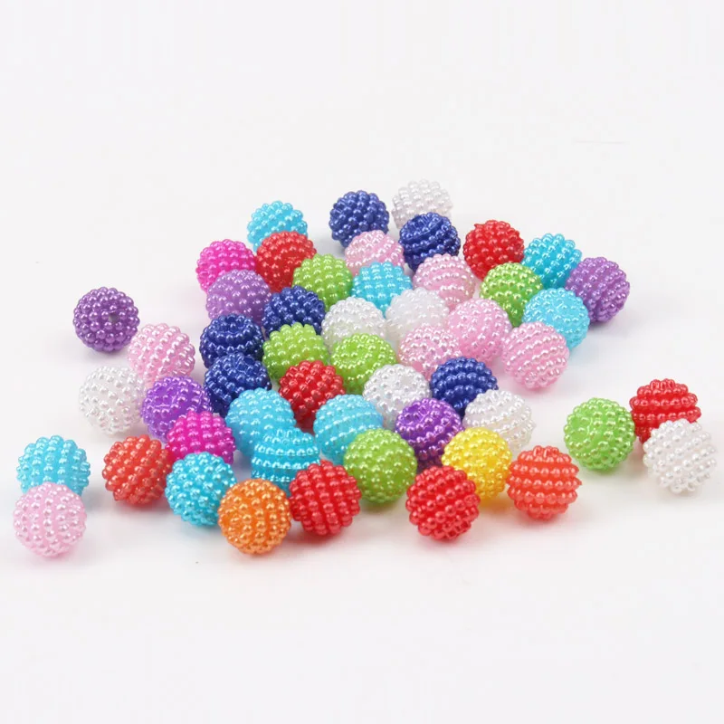 Blend Color Pearl Waxberry Ball Shape Round Acrylic Spacer Beads Fit Decoration Jewelry Handmade DIY Accessoies 14mm 25pcs
Blend Color Pearl Waxberry Ball Shape Round Acrylic Spacer Beads Fit Decoration Jewelry Handmade DIY Accessoies 14mm 25pcs