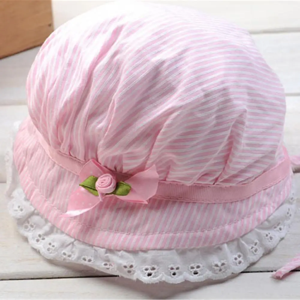 Cute Baby Girl Hat Infant Striped Lace Flower Sun Hat Toddler 2016 Summer Cotton Hat
Cute Baby Girl Hat Infant Striped Lace Flower Sun Hat Toddler 2016 Summer Cotton Hat