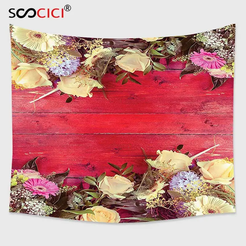 Настенный Гобелен Cutom, украшения с цветами, деревянные деревенские настенные виды сухих цветов для любителей, релаксация, красный, желтый, фуксия
Настенный Гобелен Cutom, украшения с цветами, деревянные деревенские настенные виды сухих цветов для любителей, релаксация, красный, желтый, фуксия