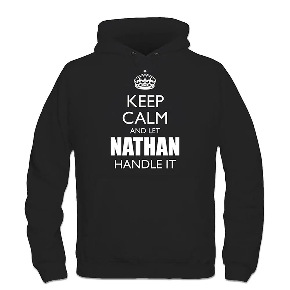 Павлин Shirtcity Сохранять Спокойствие И Пусть НАТАН Ручка Это Балахон|hoodie hoody| |