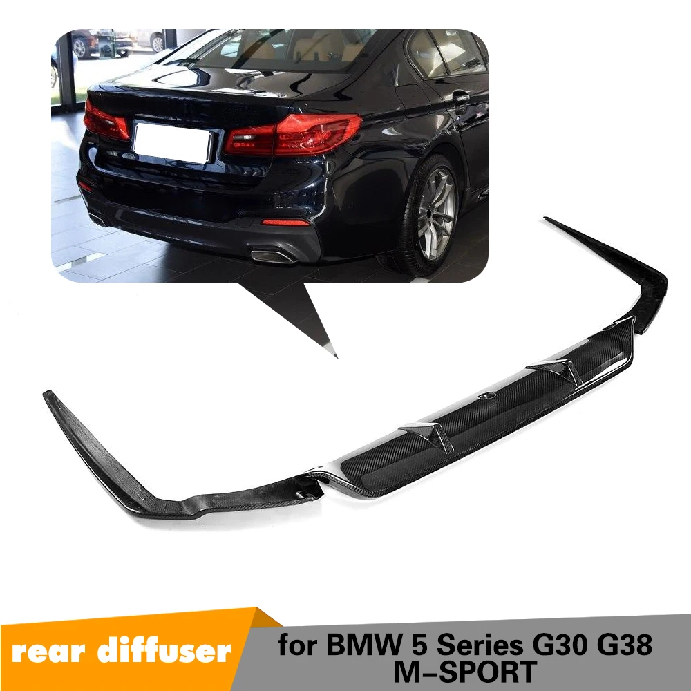 5 Series Carbon Fiber Rear Bumper Lip Spoiler Diffuser for BMW G30 M Sport Sedan 4 Door 2017 2018 2019 540i Non Standard
5 Series Carbon Fiber Rear Bumper Lip Spoiler Diffuser for BMW G30 M Sport Sedan 4 Door 2017 2018 2019 540i Non Standard