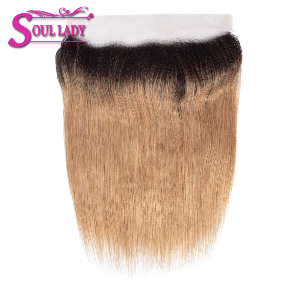 Soul Lady Ombre 13x4 Ear To Ear Lace Frontal Closure Brazilian Straight Hair T1b/27 Two Tone Non Remy Human Hair Frontal Closure
Soul Lady Ombre 13x4 Ear To Ear Lace Frontal Closure Brazilian Straight Hair T1b/27 Two Tone Non Remy Human Hair Frontal Closure