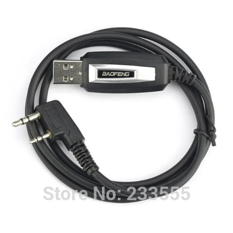 

NEW Original Baofeng USB Cable for walkie talkie UV-5R UV-B5 UV-B6 BF-666S BF-777S BF-888S TG-UV2 KG-UVD1P PX-888K radio