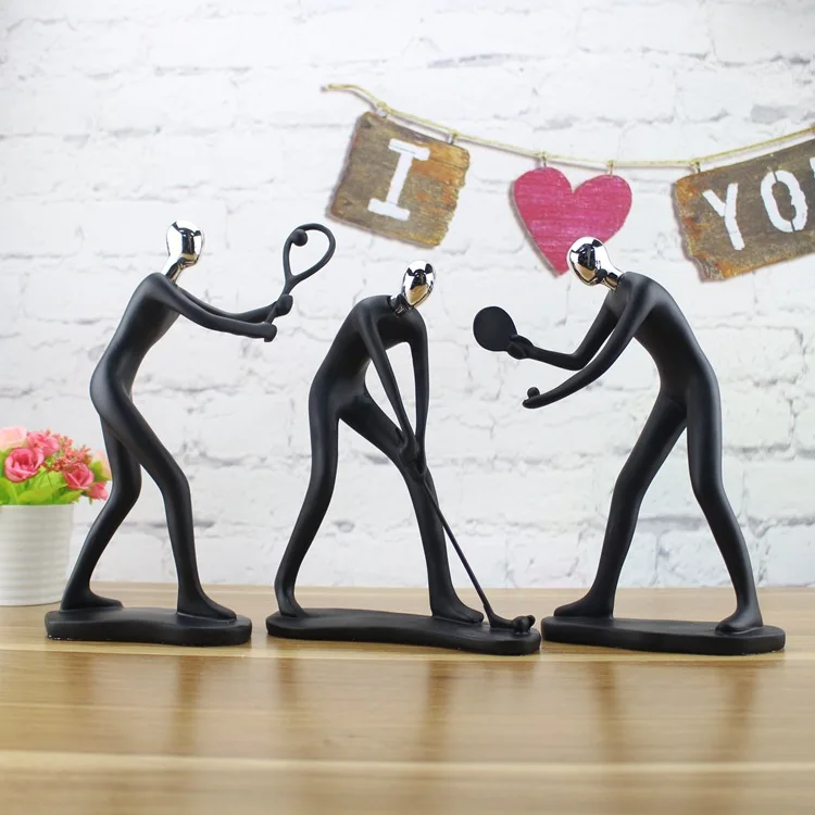 1PC Resin Handicraft Sporting Figure Ornaments Modern Style Creative Living Room Home Decorations MO 016
1PC Resin Handicraft Sporting Figure Ornaments Modern Style Creative Living Room Home Decorations MO 016