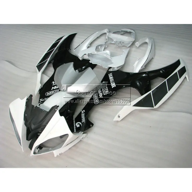 Injection mold Hot sale fairing kit For YAMAHA YZF R6 2008 2009-2013 2014 white black aftermarket fairings YZFR6 08-14 JL30
Injection mold Hot sale fairing kit For YAMAHA YZF R6 2008 2009-2013 2014 white black aftermarket fairings YZFR6 08-14 JL30