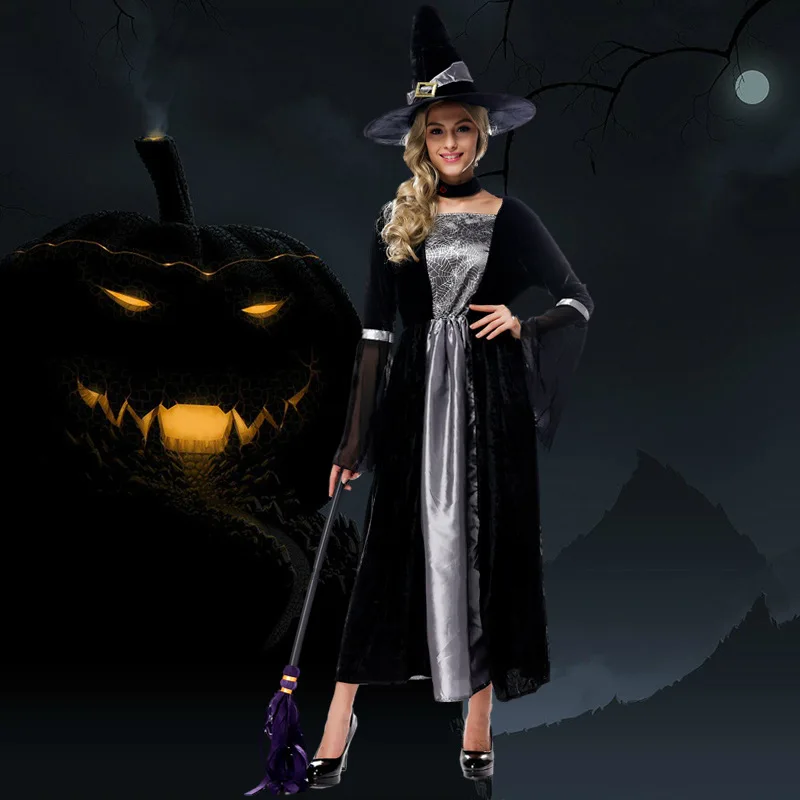 Женский косплей-костюм ведьмы Goethe Witch, костюмы для косплея на Хэллоуин, платье в пол, ведьмы, зомби вампира, костюм из 3 предметов
Женский косплей-костюм ведьмы Goethe Witch, костюмы для косплея на Хэллоуин, платье в пол, ведьмы, зомби вампира, костюм из 3 предметов
