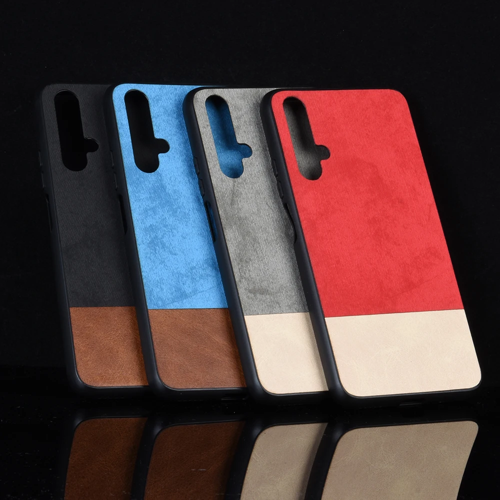 Роскошный тканевый ковбойский чехол из искусственной кожи для Huawei P20 Lite 2019/P9 MINI/P8