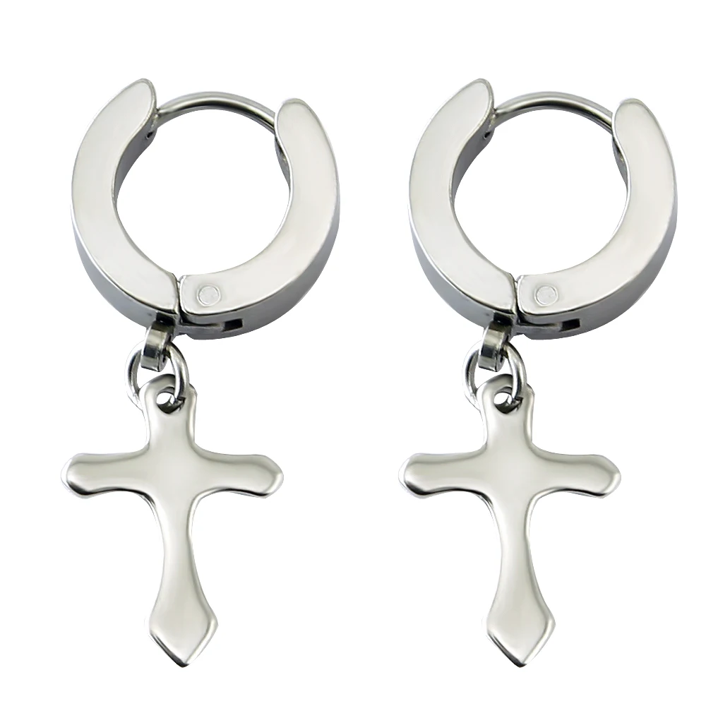 Hot Selling Ear Hoop Piercing Cross Design Huggie Huggie Hoop Earrings Lover's Earring Surgical Steel In Hoop Earrings Jewelry
Hot Selling Ear Hoop Piercing Cross Design Huggie Huggie Hoop Earrings Lover's Earring Surgical Steel In Hoop Earrings Jewelry