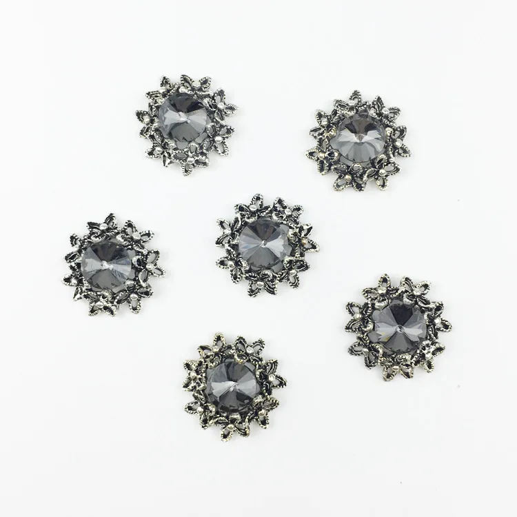 10 Pcs Vintage Ancient Silver Rhinestone Flower Findings For Jewelry Making Supplies Diy Handmade Decoration Accessories
10 Pcs Vintage Ancient Silver Rhinestone Flower Findings For Jewelry Making Supplies Diy Handmade Decoration Accessories
