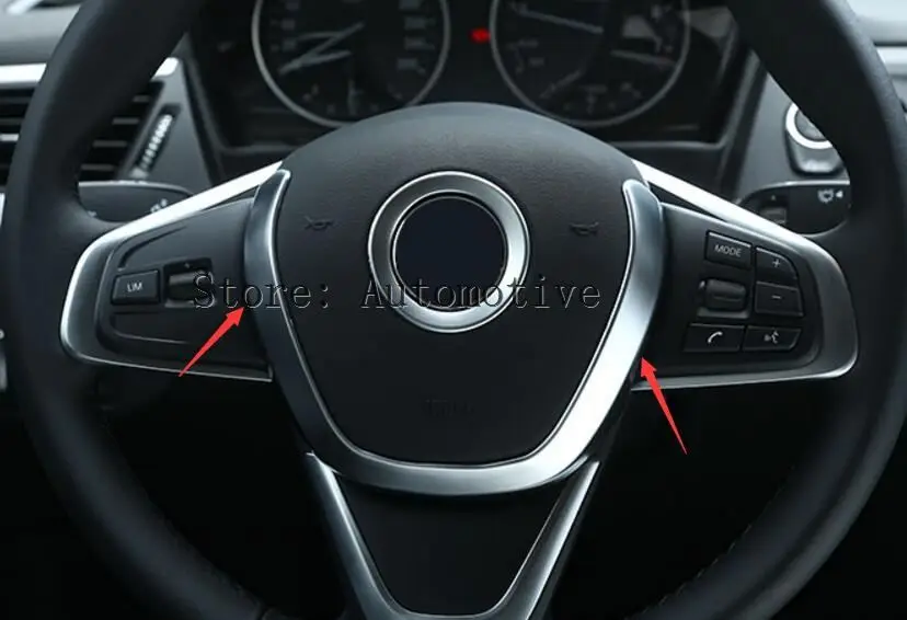 2016 2017 For BMW X1 F48 ABS Matte Chrome Steering Wheel Decoration Strips Car Accessories and Auto Parts
2016 2017 For BMW X1 F48 ABS Matte Chrome Steering Wheel Decoration Strips Car Accessories and Auto Parts