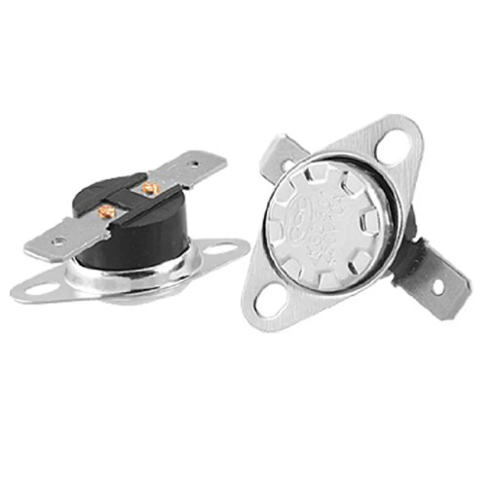 WSFS Hot Sale New 2 x Black Temperature Control Switch Thermostat Normal Close KSD301 130C
WSFS Hot Sale New 2 x Black Temperature Control Switch Thermostat Normal Close KSD301 130C