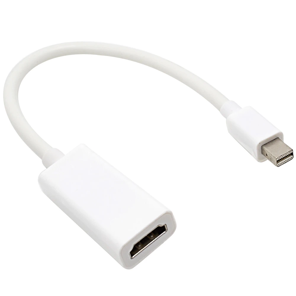 Mini DisplayPort DP ToHDMI-совместим с Nootbook MacBook Pro Air, новый ноутбук TOSHIBA, другие устройства с mini DP, белый, 50 шт.
Mini DisplayPort DP ToHDMI-совместим с Nootbook MacBook Pro Air, новый ноутбук TOSHIBA, другие устройства с mini DP, белый, 50 шт.