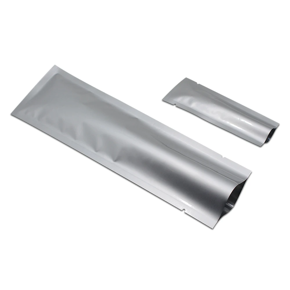 200Pcs Open Top Pure Aluminum Foil Packaging Bags Pure Mylar Foil Vacuum Heat Sealing Snack Beans Food Storage Packing Pouch
200Pcs Open Top Pure Aluminum Foil Packaging Bags Pure Mylar Foil Vacuum Heat Sealing Snack Beans Food Storage Packing Pouch