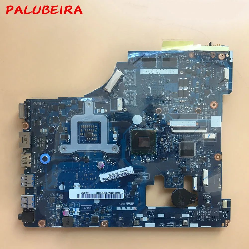 Материнская плата PALUBEIRA для Lenovo G500 материнская ноутбука системная HM70 100%