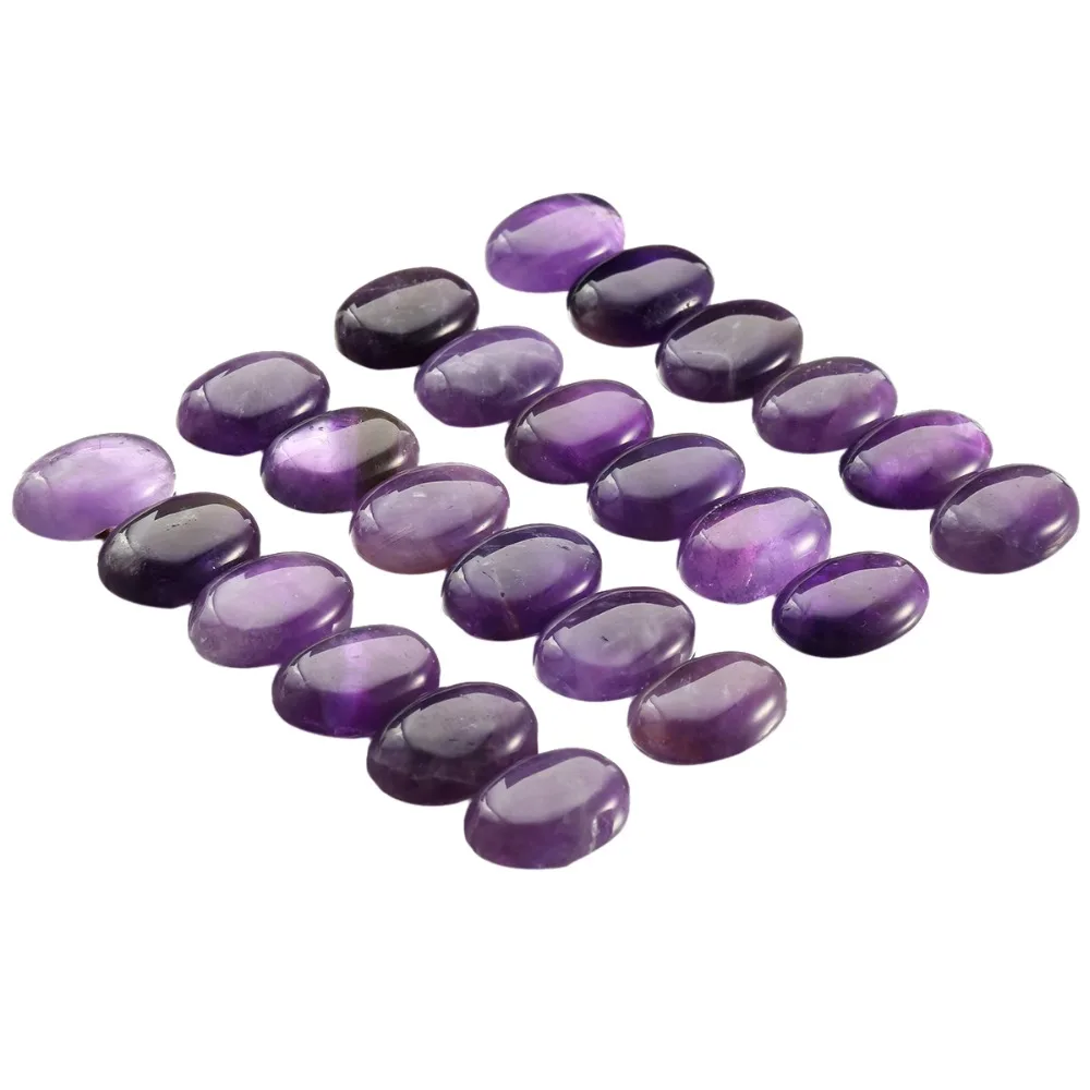 TUMBEELLUWA 1Lot (10Pc) Purple Crystal Oval Flatback CAB Cabochons Smooth Beads for Jewelry Making
TUMBEELLUWA 1Lot (10Pc) Purple Crystal Oval Flatback CAB Cabochons Smooth Beads for Jewelry Making