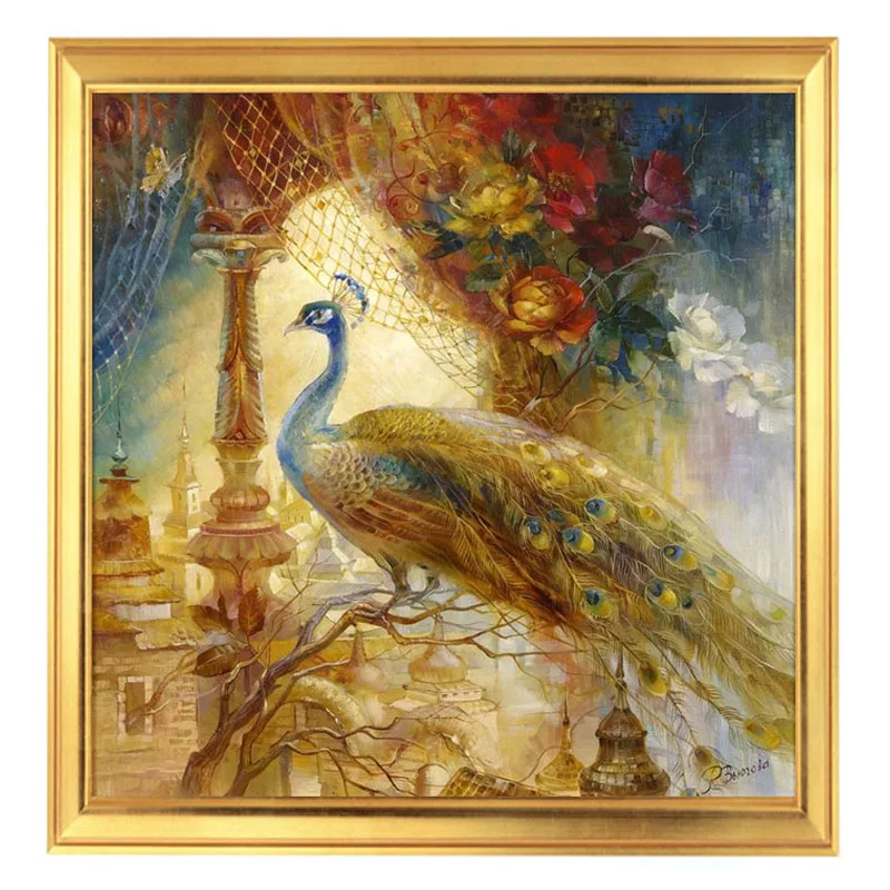 Набор для вышивки Golden panno, Набор для вышивки крестиком с животными, 14 карат, с принтом гордого павлина
Набор для вышивки Golden panno, Набор для вышивки крестиком с животными, 14 карат, с принтом гордого павлина