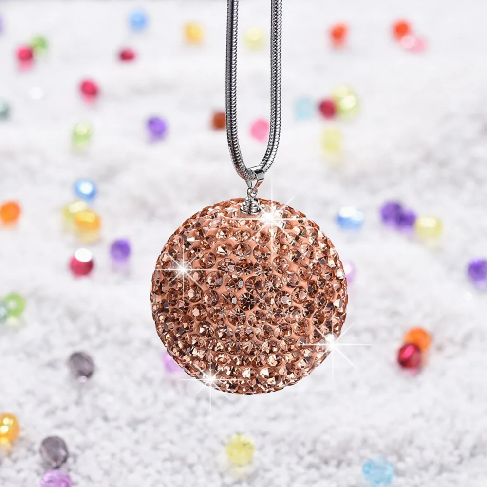 Car Rear View Mirror Hanging Ornaments Interior Decoration Shiny Diamond Ball Beads Lucky Charm Hanging Pendant Car Accessories
Car Rear View Mirror Hanging Ornaments Interior Decoration Shiny Diamond Ball Beads Lucky Charm Hanging Pendant Car Accessories