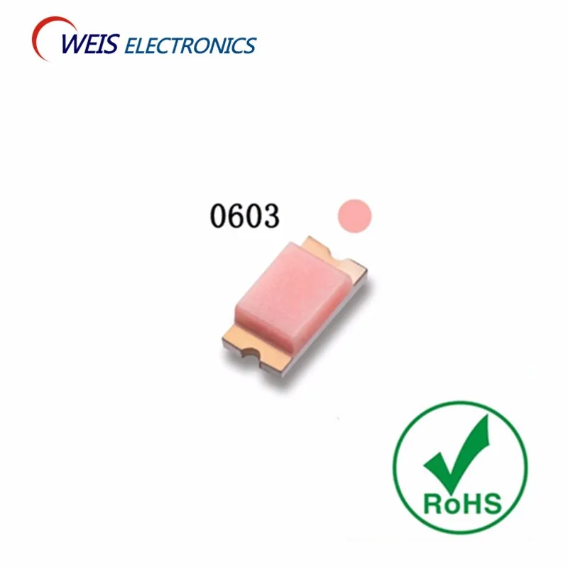 1000PCS 0603 PINK LED 1608 1.6*0.8*0.6mm 3.0-3.2V 80-120mcd LAMP Light beads red lens Free shipping
1000PCS 0603 PINK LED 1608 1.6*0.8*0.6mm 3.0-3.2V 80-120mcd LAMP Light beads red lens Free shipping