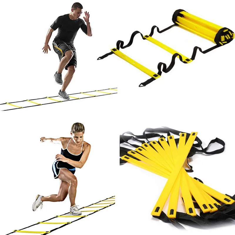 Football Speed Agility Training Ladder Nylon Straps With Carry Bag For Soccer Fans Adults Kids Soccer Training Equipment Sports
Football Speed Agility Training Ladder Nylon Straps With Carry Bag For Soccer Fans Adults Kids Soccer Training Equipment Sports