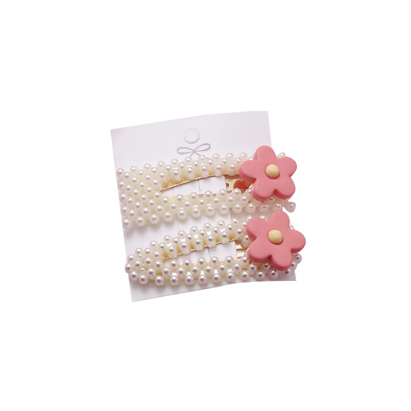 3-8T Flowers Girls Hair Clips 2PCS /set Cute Flower With Pearl Design Hair Pin Set Children Hairpin Princess Hair Accessories
3-8T Flowers Girls Hair Clips 2PCS /set Cute Flower With Pearl Design Hair Pin Set Children Hairpin Princess Hair Accessories
