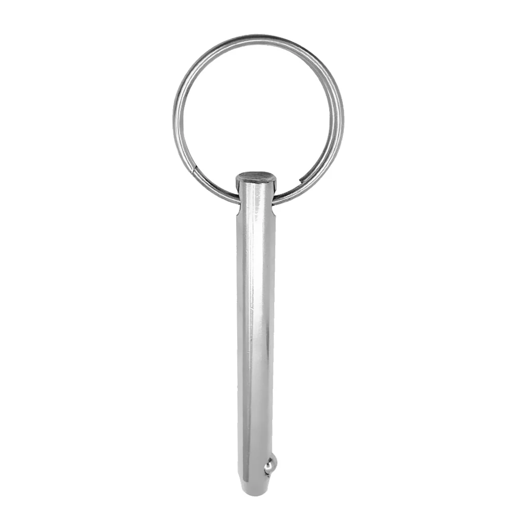 2 x Quick Release Pins 5/6 inch Diameter 316 Stainless Steel for Boat Bimini Top Deck Hinge Marine Accessories (3inch Long)
2 x Quick Release Pins 5/6 inch Diameter 316 Stainless Steel for Boat Bimini Top Deck Hinge Marine Accessories (3inch Long)