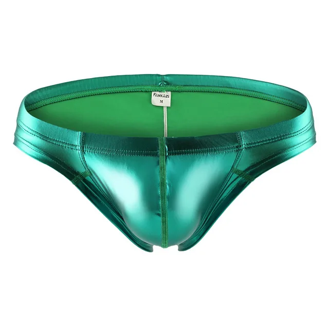 Men Briefs Sexy U-convex Underwear Low Waist Underpants Sexy Stage Dance Men PU Leather Men Bikini Briefs jockstrap
Men Briefs Sexy U-convex Underwear Low Waist Underpants Sexy Stage Dance Men PU Leather Men Bikini Briefs jockstrap