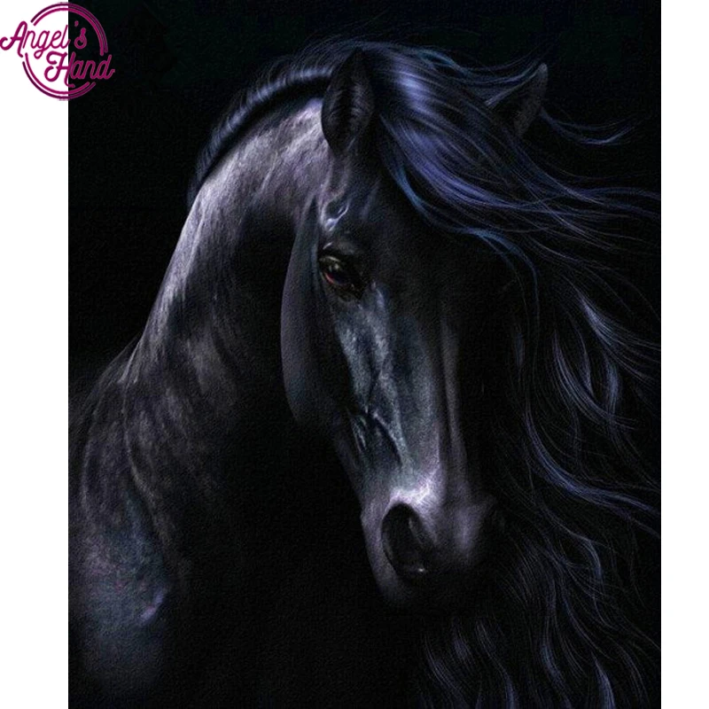 Full Square 5D Diamond Painting black Horse ,diy diamond Embroidery Cross Stitch, diamond Mosaic Painting Gift home decoration
Full Square 5D Diamond Painting black Horse ,diy diamond Embroidery Cross Stitch, diamond Mosaic Painting Gift home decoration
