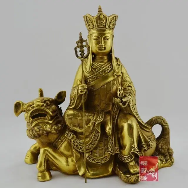 Chinese Boutique collection pure copper carved Ksitigarbha Bodhisattva statue
Chinese Boutique collection pure copper carved Ksitigarbha Bodhisattva statue