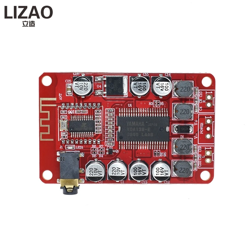 YDA138 2*15 Вт Bluetooth усилитель плата модуль 2 0 стерео Класс D чистые басы цифровые аудио