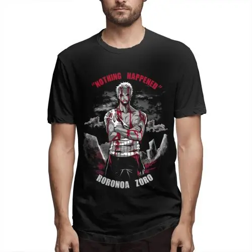 One Piece Man Roronoa Zoro T Shirt Awesome Streetwear Nothing Happen Homme Tee Shirt Stylish Camiseta
One Piece Man Roronoa Zoro T Shirt Awesome Streetwear Nothing Happen Homme Tee Shirt Stylish Camiseta